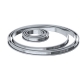 De Buyer 3093 - Cercles à tarte perforé rond en inox