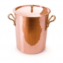 MAUVIEL 2157 - Collection M'tradition - Bain à potage en cuivre intérieur étamé monture bronze