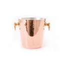 MAUVIEL 2706.03 - Collection M'30 - Seau à champagne en cuivre monture bronze